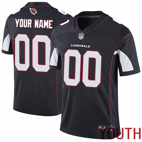 Limited Black Youth Alternate Jersey NFL Customized Football Arizona Cardinals Vapor Untouchable->customized nfl jersey->Custom Jersey